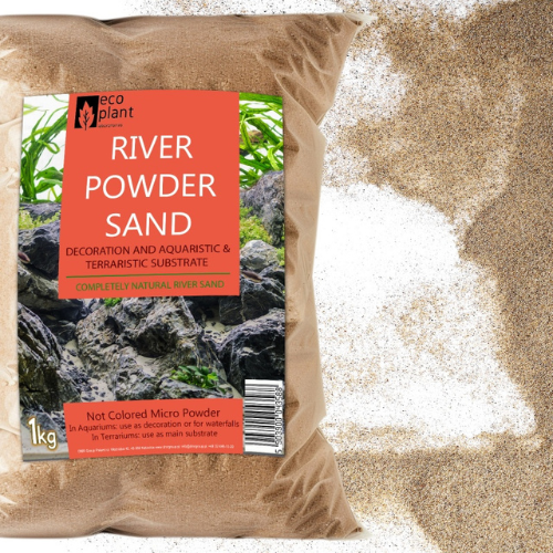 Eco Plant River Powder Sand 1kg - river fine sand