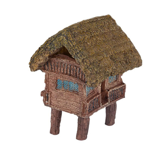 Aquarium African hut decoration - 10,5 cm