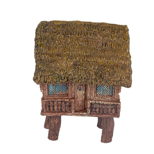 Aquarium African hut decoration - 10,5 cm
