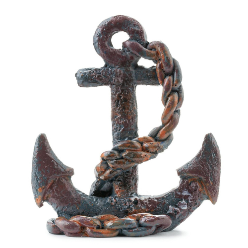 Aquarium anchor decoration 7,5 cm