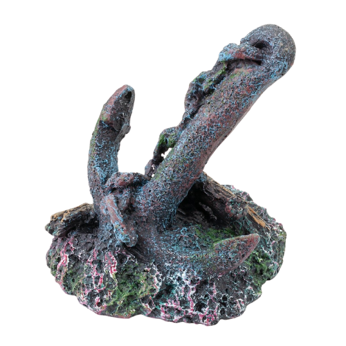Aquarium anchor decoration 7,5 cm