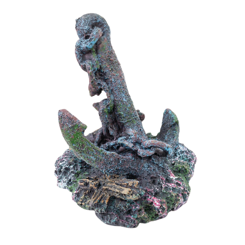 Aquarium anchor decoration 7,5 cm
