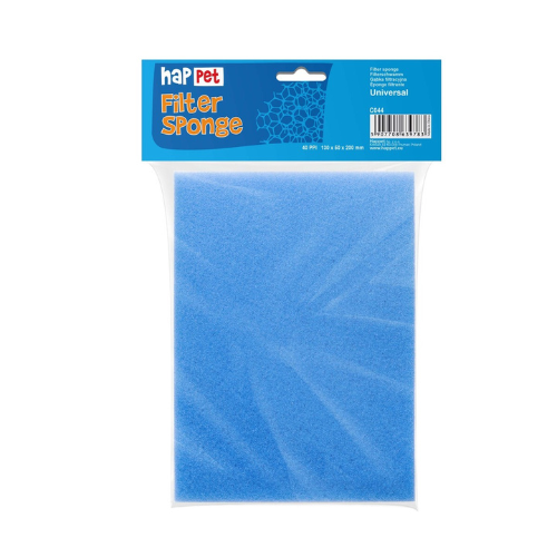 Fine grained filter sponge 40ppi 20x13x5cm