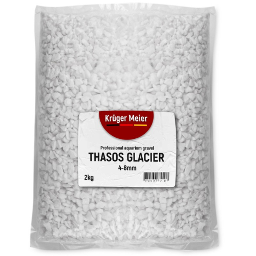 Kruger Meier Thasos Glacier 4–8 mm – Aquarium gravel 2 kg