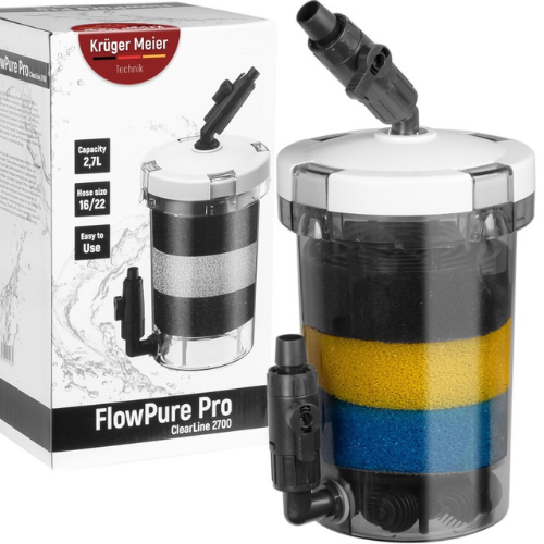 Kruger Meier FlowPure Pro 2700 - external bucket pre-filter 16/22
