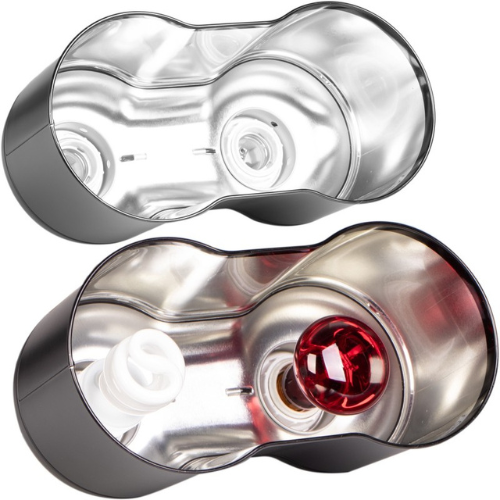 Terrario SunFusion Duo - dual socket for heating and UVB bulbs