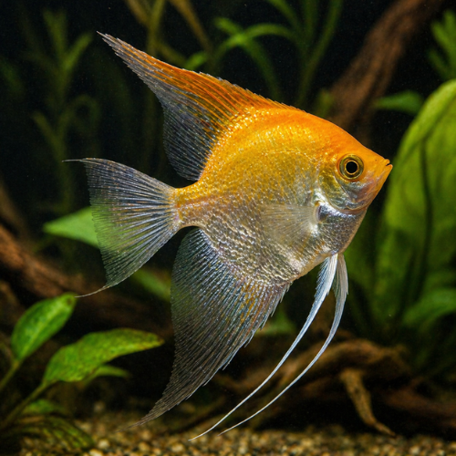 Pterophyllum scalare gold
