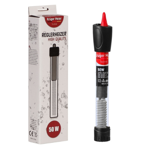 Kruger Meier Regulator heater 50W - heater with thermostat for aquarium