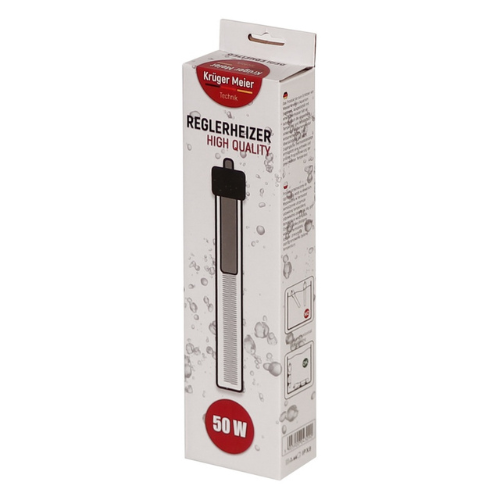 Kruger Meier Regulator heater 50W - heater with thermostat for aquarium