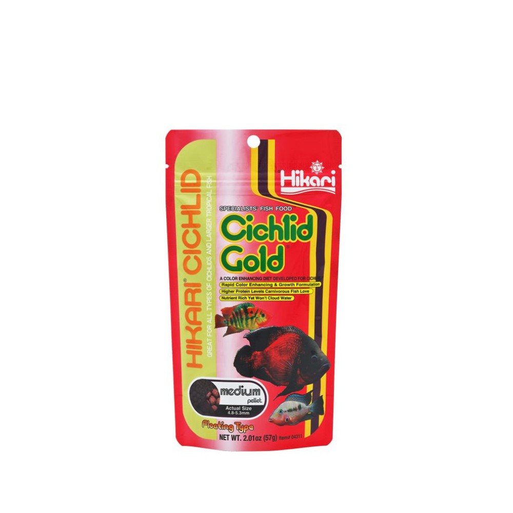 Cichlid Gold Medium Fish Food 57g