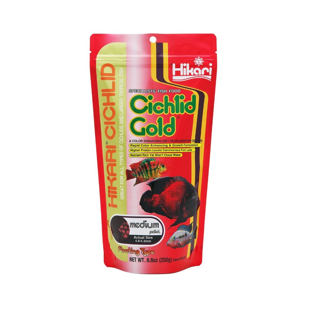 Cichlid Gold Medium Fish Food 250g
