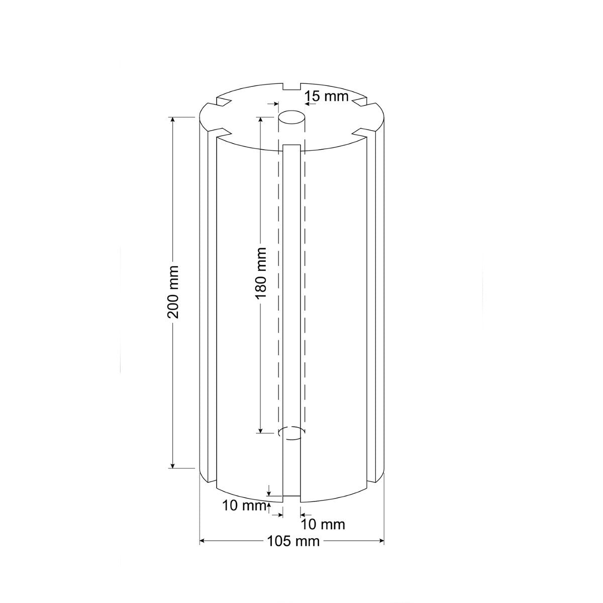 Sponge for Power Head 20 cm Happet