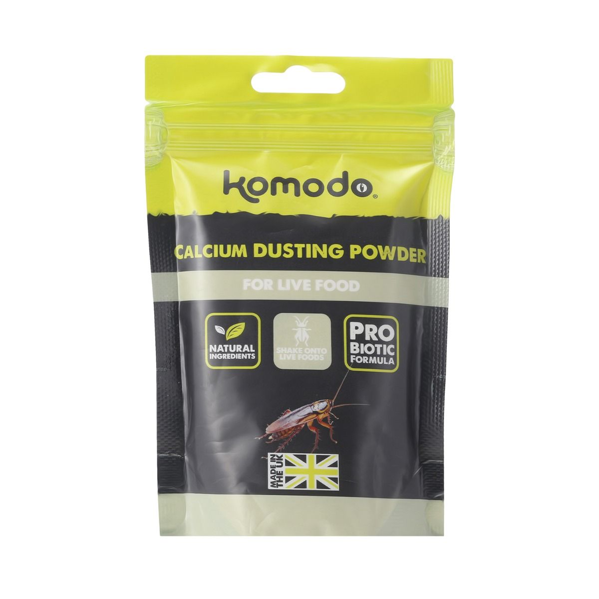 Komodo kalcio dulkių milteliai 200g