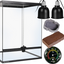 Terrario Oasis Verde 30 - terrarium 45x45x60 with set