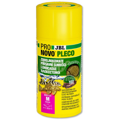 JBL Pronovo Pleco Wafer M 100ml - food for herbivorous plecos