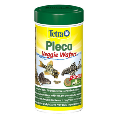 Tetra Pleco VeggieWafers 250ml - food for herbivorous bottom fish