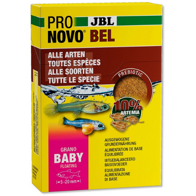 JBL Pronovo Bel Grano Baby 3x10ml - powdered food for young fish