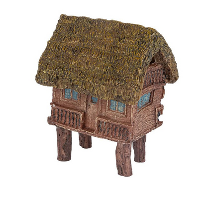Aquarium African hut decoration - 10,5 cm
