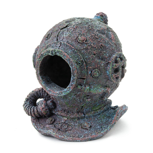 Aquarium antique helmet decoration Happet R030 - 7 cm