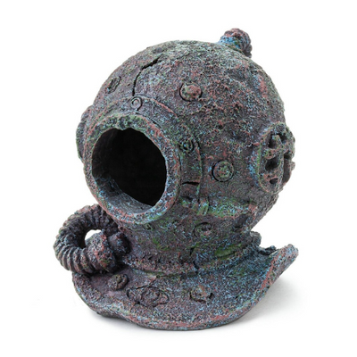 Aquarium antique helmet decoration Happet R030 - 7 cm