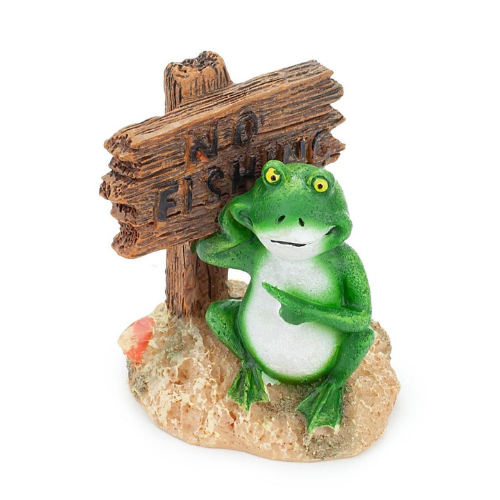 Aquarium frog decoration - 6,5 cm