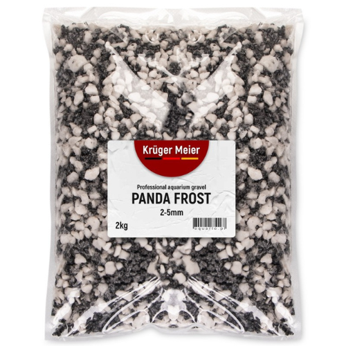 Kruger Meier Panda Frost 2–5 mm – Aquarium gravel 2 kg