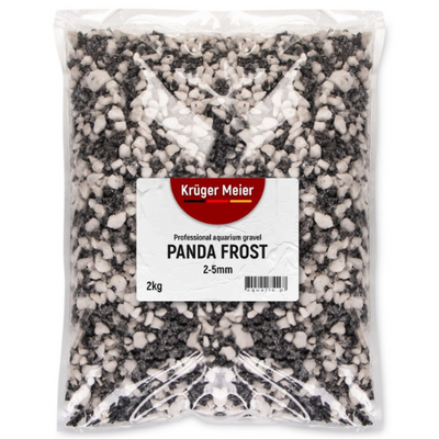 Kruger Meier Panda Frost 2–5 mm – Aquarium gravel 2 kg