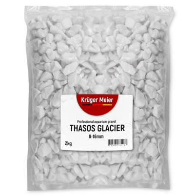 Kruger Meier Thasos Glacier 8–16 mm – Aquarium gravel 2 kg