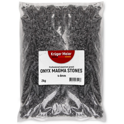 Kruger Meier Onyx Magma Stones 4-8 mm - Aquarium gravel 2kg