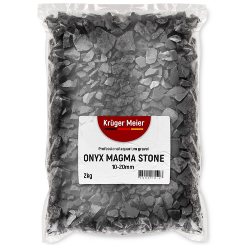 Kruger Meier Onyx Magma Stones 10-20 mm - Gravel for aquarium 2kg