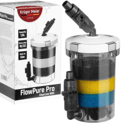 Kruger Meier FlowPure Pro 1600 - external bucket pre-filter 16/22