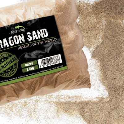 Terrario Dragon Sand 2.5kg - micro desert sand
