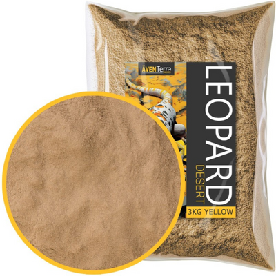 Aventerra Sweden LEOPARD Desert Yellow 3kg - clay for terrarium