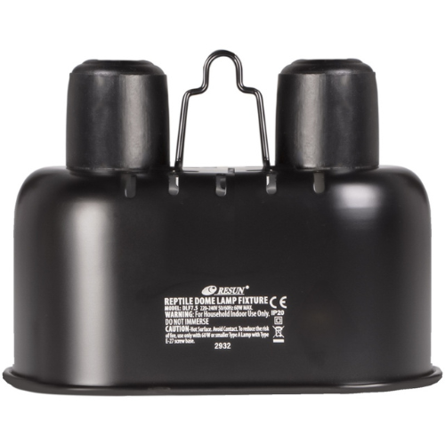 Resun Reptile Black Lamp DUO Mini - double lamp for terrarium