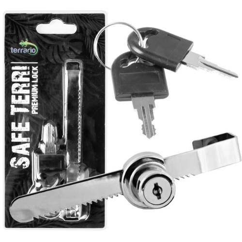Terrario Safe Terri 120 - sliding door lock 12cm