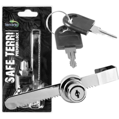 Terrario Safe Terri 120 - sliding door lock 12cm