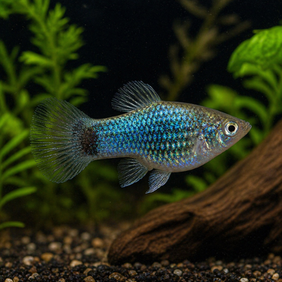 Platy Neon Tuxedo