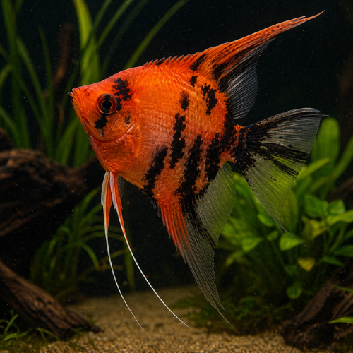 Pterophyllum scalare Red Devil