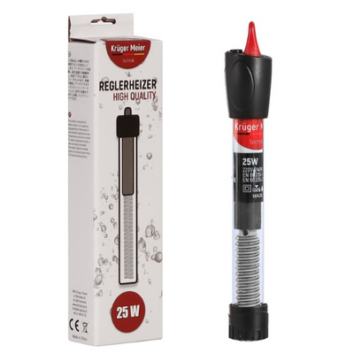 Kruger Meier Reglerheizer 25W - heater with thermostat for aquarium