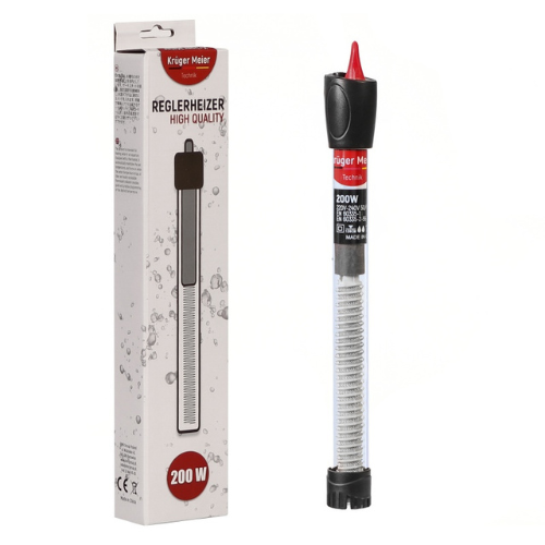 Kruger Meier Reglerheizer 200W - heater with thermostat for aquarium