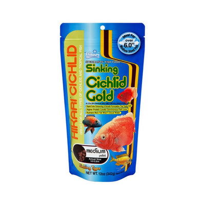 Cichlid Gold Sinking Medium Fish Food 342g