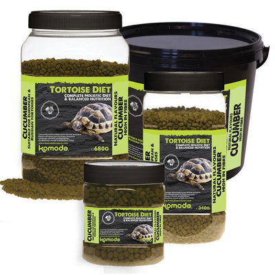 Komodo agurkų skonio dieta vėžliui 680g.