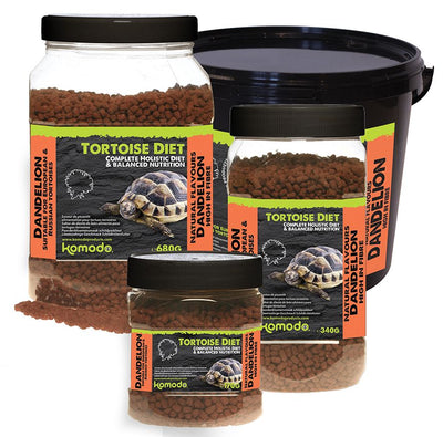 Komodo kiaulpienių skonio dieta vėžliui 340g.