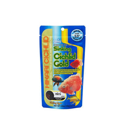 Cichlid Gold Sinking Medium Fish Food 100g