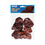 Red lava puzzle pieces Happet
