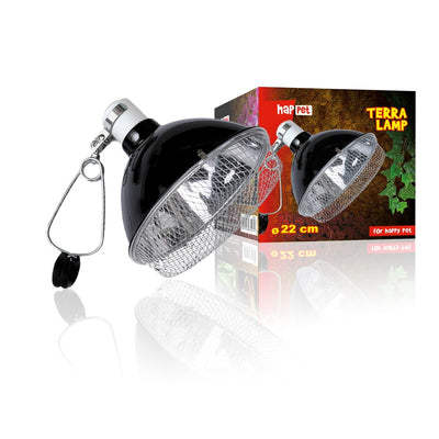 Terra clamp lempa su grotelėmis, sk. 22cm Happet